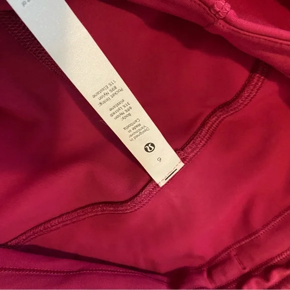 Lululemon Raspberry Leggings - 6 - Picture 2 of 4